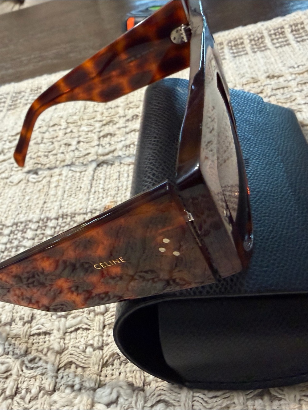 Celine women’s Tortoiseshell Sunglasses with Brown Lenses - Picture 6 of 9